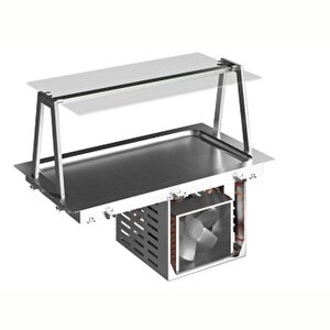 Electrolux Professional (3 Gn Kapasiteli) Led Aydınlatmalı A Tipi Üst Raf D14c3o