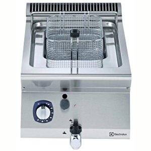 Electrolux Professional Endüstriyel 7 Lt Gazlı Set Üstü Fritöz, 1 V-tip Hazneli, Brulörler Hazne Dışında, 1 Sepetli, Derinlik 730 Mm - 400 Mm E7frgd1b00