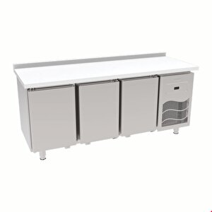 İnoksan Sbp190rs - Polietilen Tablalı 3 Kapılı Tezgah Tipi Buzdolabı