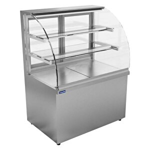 Etd-11n12 Bombe Camlı Nötr Teşhir Dolabı, 290 Lt, 120x70x135 Cm