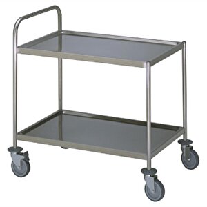 Electrolux Professional 2 Katlı Servis Arabası, İtme Kollu, 600 Mm, Yükseklik=800 Str602hv