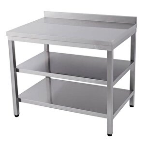 Çalışma Tezgahı Ara Raflı 120x60 Cm