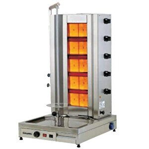 Gazlı Döner Ocağı, Alttan Motorlu, 5 Radyanlı, Typ 5gud W