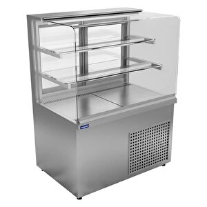Düz Camlı Soğuk Teşhir Dolabı,290 Lt,120x70x135 Cm,etd -12c12 Model