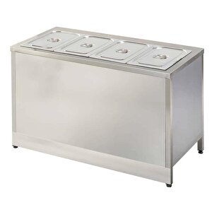 Sıcak Servis Ünitesi, Elektrikli, 150x70 Cm