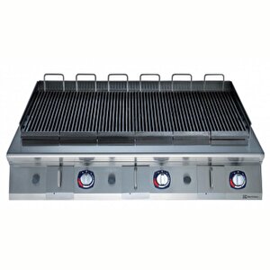 Electrolux Professional Powergrill-gazlı Set Üstü Hp Barbekü, Geniş Tip, Pişirme Yüzeyinde Max.350°c Sıcaklık, Döküm Izgaralı, Radyan Isıtma, Paslanmaz Brulörlü - 1200 Mm E9grglgc0p