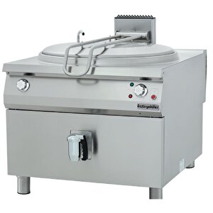 İndirekt Gazlı Kaynatma Tenceresi, Silindirik Kazanlı, 250 Lt, 100x110x85 Cm, Otgır 250