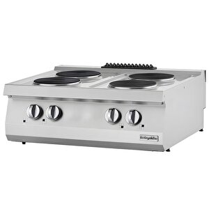 Set Üstü Elektrikli Ocak, Dörtlü, 80x70x30 Cm, Osoe 8070