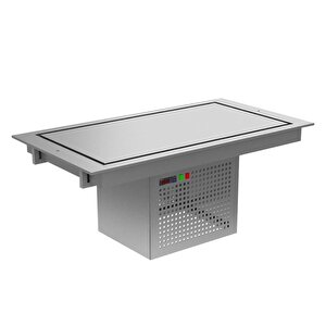 Ankastre Paslanmaz Soğuk Yüzey, 144 Cm Eta - 12c4g Model