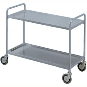 Electrolux Professional 2 Katlı Servis Arabası, İtme Kollu 1200 Mm Str122wh