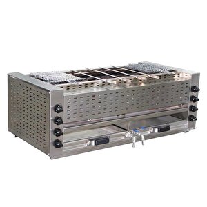 Gazlı Şiş Kebap, 8 Radyanlı, Ogskdo-22p