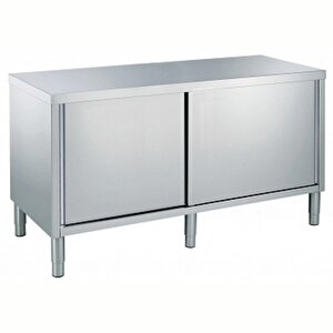 Electrolux Professional Dolaplı Çalışma Tezgahı, 1 Ara Raflı, 2 Kayar Kapılı - 1800 Mm Mtn1800pn