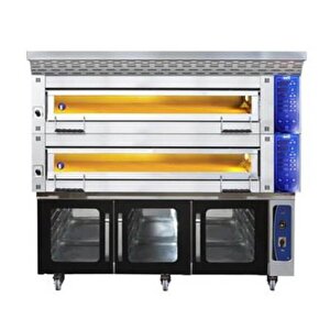 Çok Amaçlı Fırın, Mayalama Kabinli, 2 Katlı, Mt1200