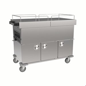 İnoksan Ays 100 Yemek Servis Arabası