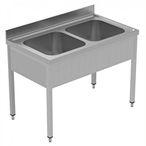 Electrolux Professional 2 Evyelı Tezgah, Evyeleri 500x500 Mm - 1200 Mm, Plus Glg1225e