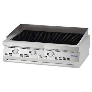 , Set Üstü Döküm Izgara, Gazlı, V2 Model, 120x70x30 Cm