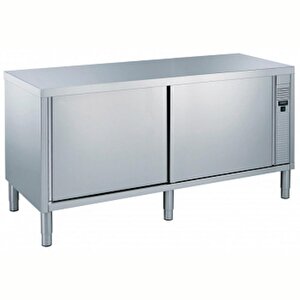 Electrolux Professional Sıcaklık Dolabı, 1 Ara Raf Ve 2 Kayar Kapılı, Fanlı Isıtma, Sırtsız - 1800 Mm Mtc1800pn