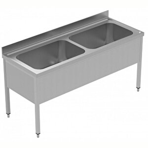 Electrolux Professional Yıkama-süzme Tezgahı, 2 Evye (810x540x350 Mm) - 1800 Mm, Plus Gvlp1802se