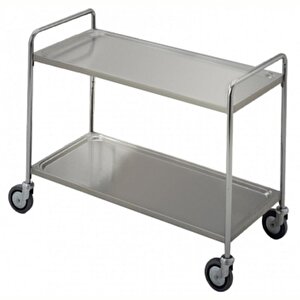 Electrolux Professional 2 Katlı Servis Arabası, İtme Kollu 900 Mm Str902wh