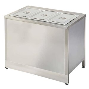 Sıcak Servis Ünitesi, Elektrikli, 120x70 Cm