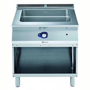 Electrolux Professional Gazlı Çok Fonksiyonlu Tava-22 Lt, (ızgara, Kızartma Tavası, Kuru Benmari Ve Tencere Olarak Kullanılabilir), Sandviç Tabanlı, Termostatik Isı Kontrolu, Derinlik 730 Mm - 800 Mm E7mfghdi00