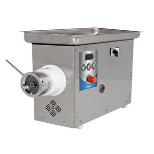 Komple Paslanmaz Et Kıyma Makinesi, Soğutmalı, No.22, Trifaze 380v