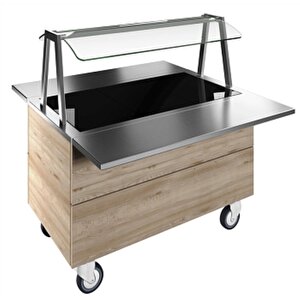 Electrolux Professional Üst Raf Ve İki Adet Paslanmaz Çelik Tepsi Kaydırma, Y=750 Mm F04h3kw02s