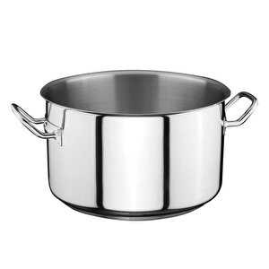 Kapaksız Silindirik Tencere, 36x22 Cm