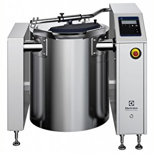 Electrolux Professional Elektrikli Kaynatma Kazanı, Smart 100 Lt, Kapak Dahil, Ayaklı, Otomatik Su Doldurmalı Ve Seviye Kontrollü. Y=600 Sm6b100f