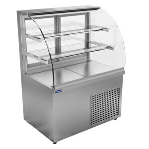 Bombe Camlı Soğuk Teşhir Dolabı, 360 Lt, 150x70x135 Cm, Etd - 11c15 Model