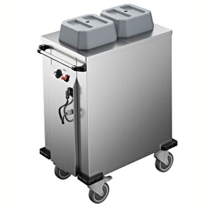 Electrolux Professional Tabaka Arabası, Isıtmalı, 2 Silindirli, Tabak Çapı 180-300 Mm F33ha