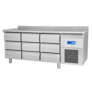 9 Çekmeceli Yatay Tip Derin Dondurucu, Tag 370 Lmv, 430 Kalite