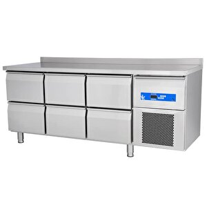 6 Çekmeceli Yatay Tip Derin Dondurucu, Tag 370 Lmv, 304 Kalite