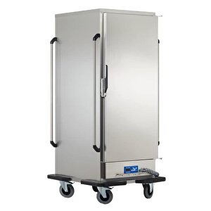 Isıtmalı Banket Arabası, Oba 70182, 304 Kalite, 11 Gn 2/1-100 Kapasite, 50-80 C, 910x827x1816 Mm