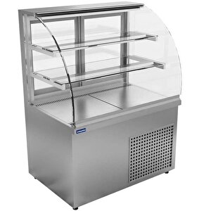 Bombe Camlı Soğuk Teşhir Dolabı, 480 Lt, 200x70x135 Cm, Etd - 11c20 Model