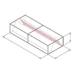 Kutu Tipi Çift Cidarlı Filtreli Duvar Tipi Davlumbaz, 300x120 Cm