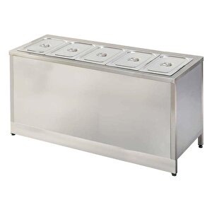 Sıcak Servis Ünitesi, Elektrikli, 190x70 Cm