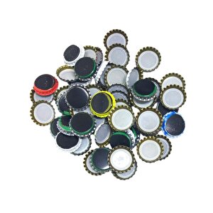 Şişe Kapak 100 Lü Paket (şişe Kapama Aleti Kapağı) Renkli