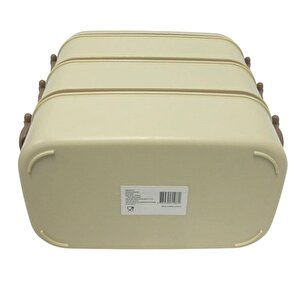 Cooker Çelik Hazneli Üçlü Taşıma-saklama Kabı Yk1612