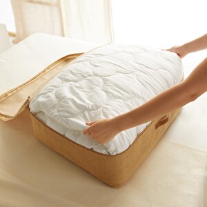 3'lü Jüt Baza Altı Hurç Set 1 Adet 52 X 28 X 21 / 2 Adet 62 X 46 X 22 Cm