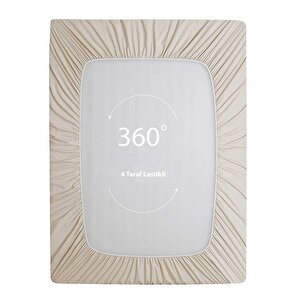 Soley | Jersey | %100 Pamuk Çift Kişilik 140 X 200 Lastikli Çarşaf