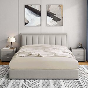 | Jersey | %100 Pamuk Çift Kişilik 140 X 200 Lastikli Çarşaf 1060 Bej