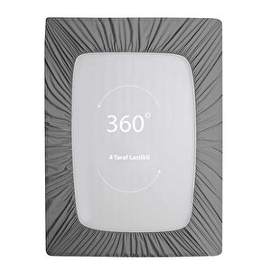 Soley | Jersey | %100 Pamuk Çift Kişilik 140 X 200 Lastikli Çarşaf