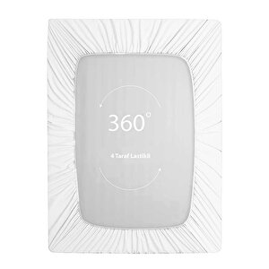 | Jersey | %100 Pamuk Tek / Çift Kişilik Lastikli Çarşaf 1000 Beyaz