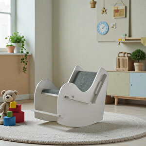 Eymense Mdf Junior Sallanan Berjer Tekli Koltuk