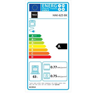Teka Siyah Ankastre Set ( Hak 625 Bk Börekşefim  - Atv 60 Siyah - Teka Hf Lux 70 5g Aı Al Tr Cı Ankastre Ocak )