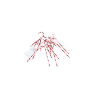 Yılbaşı Led Zincir Işık Baston Şeker 170cm 10 Led Ast6008