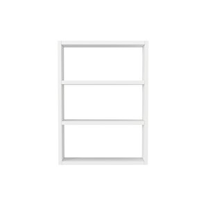 Hardy Dekoratif 3'lü Mutfak & Banyo Duvar Rafı Beyaz