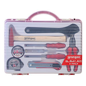 Gras09 9 Parça Çantalı El Aleti Seti