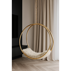 Scbs-018 Arin Dekoratif Salıncak Tek Kişilik Rahat Minder Tavana Asılabilir Salıncak Hamak